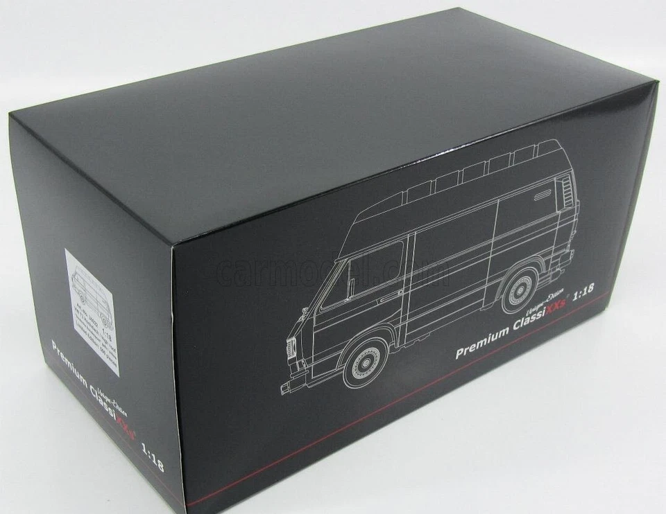 VW TRANSPORTER T3 VAN High Roof DBP 1979 Post Premium CLASSIXXS 30022 1:18 LHD - Image 1 of 4
