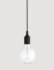 Muuto E27 Pendant Lamp Black 05218 Halogen Pendant Light