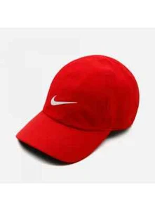 Größe L Nike Court AeroBill Advantage Tennis Cap Erwachsene Mütze rot weiß CQ9332 658 - Bild 1 von 5