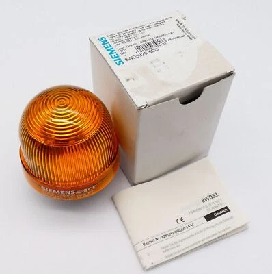 Siemens 8WD5320-5DD E-Stand:01 Einbauleuchte Rundumlicht gelb -unused/OVP- - Bild 1 von 4
