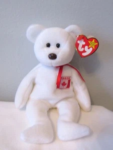 MAPLE Canada Canadian Beanie Baby Bear TY with extra tush tag NWT - Picture 1 of 10