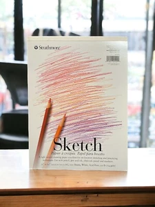 200 Series Sketchbook, Tape Bound Pad, 9x12 inches, 100 Sheets (50lb/74g) - A... - Picture 1 of 1