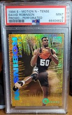 1994 N-Tense Ntense DAVID ROBINSON Promo Perforated PSA 9