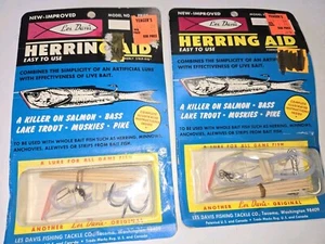 LOT of 2 Les Davis Herring Aid New Old Stock HA-2 TACOMA USA - Picture 1 of 6