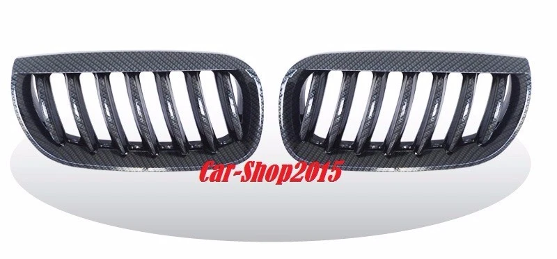 Rejilla delantera de carbono para riñón BMW E83 X3 SUV 2004-2006 Foto 1 de 1