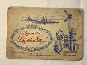 Vintage Wills Cigarette Cards Original Life In The Royal Navy GB Complete