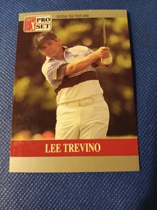 1990 LEE TREVINO SENIOR PRO SET GOLF PGA CARD PROTOTYPE PROMOTIONAL PROMO - Picture 1 of 2