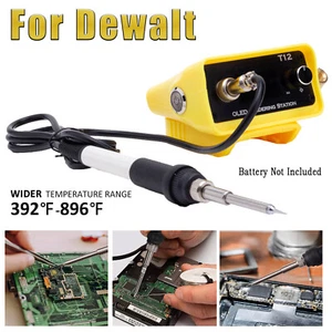 Electric Digital Soldering Iron Station For Dewalt 20V Battery Appliance Repair - Picture 1 of 16