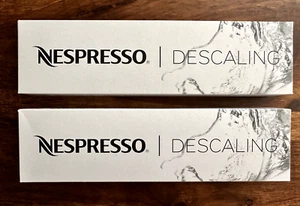 NEW Nespresso descaling kit 2 boxes containing 4 Total Units NEW VERSION Sealed - Picture 1 of 2