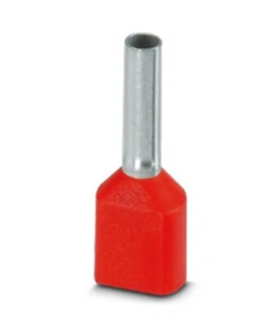 1 bag (100pcs) PHOENIX CONTACT , AI-TWIN 2X 1 - 8 RD - Ferrule 3200810 - Picture 1 of 1