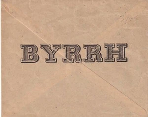 SA19b Belgium, Brussels Wine Advertisement Byrrh, unused cover - Picture 1 of 2