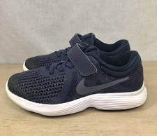 Nike Revolution 4 Shoes Blue Indigo Kids children Size 12C 