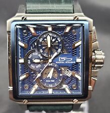 Daniel Steiger Colossus 9340B-M Mens Watch Quartz Date Blue