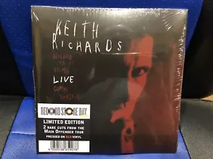 RECORD STORE DAY RSD KEITH RICHARDS WICKED AS IT SEEMS LIVE 7" RED VINYL SINGLE - Picture 1 of 4