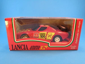 LANCIA STRATOS * FIRE CHIEF CAR * TIN & PLASTIC * BOXED NEW OLD STOCK ARGENTINA - Picture 1 of 7
