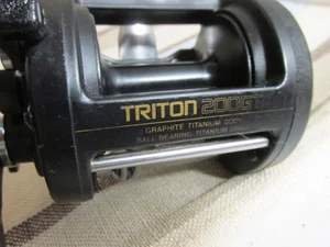 Shimano Triton 200 GT Extra Hi Speed Heavy Duty Levelwind Fishing Reel Japan - Picture 1 of 9