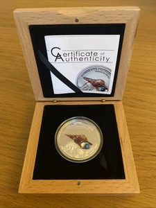 2016 Palau 5 $ PEARL Miracle of the Sea Marine Life 1oz Silbermünze PP (27554) - Bild 1 von 8