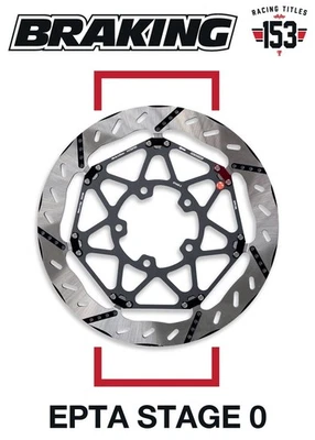 BRAKING EPTA Stage 0 Racing Front Brake Discs, Ducati Panigale V2, EPR147L/R - Image 1 of 4