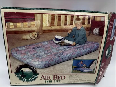 Vintage Ozark Trail Twin Airbed 1980s/90s Pattern Open Box - Image 1 of 4