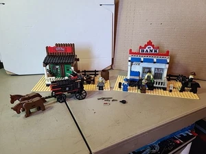 Lego Western 6765 Gold City Junction Near Complete - Picture 1 of 24