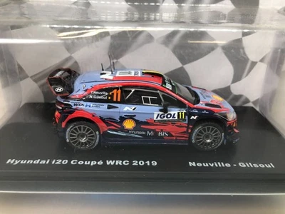 HYUNDAI I20 COUPÉ WRC 2019 NEUVILLE WRC RALLY CAR (SCALA 1/43) NEW IN BLISTER - Immagine 1 di 4