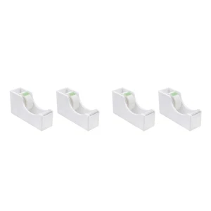 2 Sätze Premium Desktop Tape Dispenser Nicht-Skid Base Tape Cutter Tape Seat - Bild 1 von 12