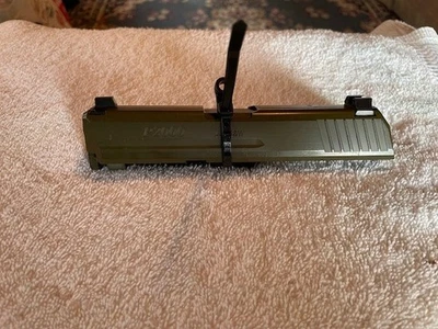 H&K P2000 .40SW CAL SLIDE ASSEMBLY COMPLETE OD GREEN - Image 1 of 4