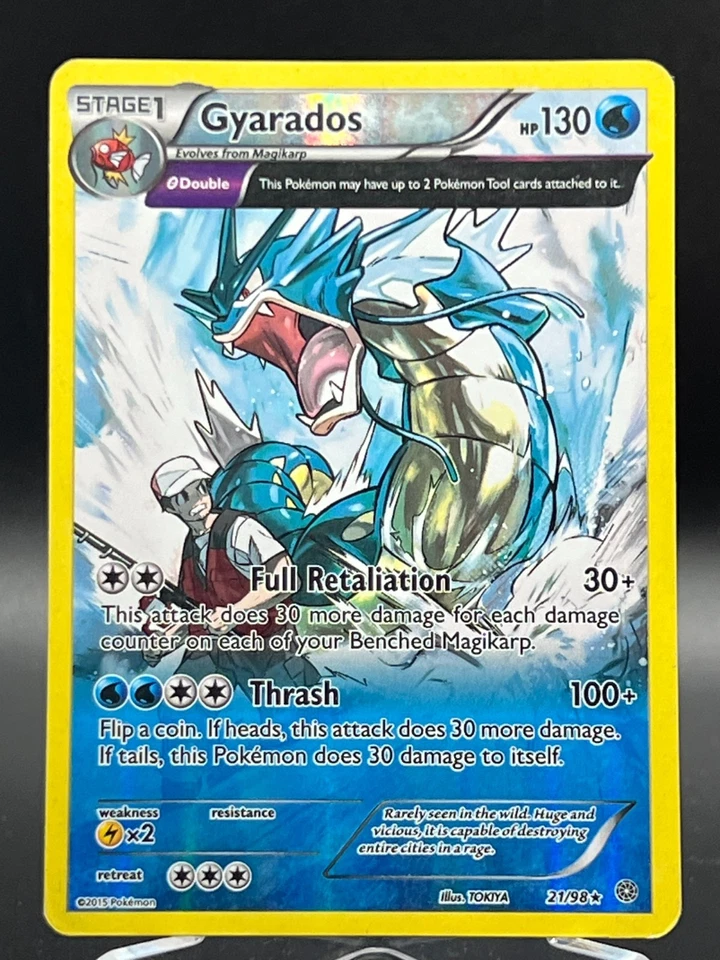 Pokemon Card Gyarados Ancient Origins 21/98  MP - image 1 of 2