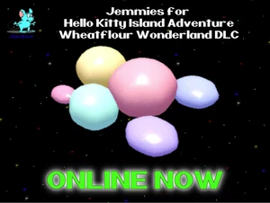 🫘 Jemmies for Hello Kitty Island Adventure Wheatflour Wonderland DLC 🫘 - Picture 1 of 1