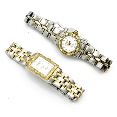 Raymond Weil Geneve Tango Parsifal Swiss 5.75-7in Wristwatch Lot of 2 #WB3458-2 - Image 1 of 4