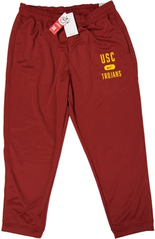 NIKE USC Trojans Dri-Fit Showtime Pants- XXL- NEW- Cardinal Red Basketball pant Cover