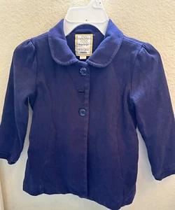 Gymboree Blue Girls Jacket Sz:4t-5t Uniform - Picture 1 of 4
