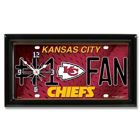 NFL Clock - Kansas City Chiefs Cover