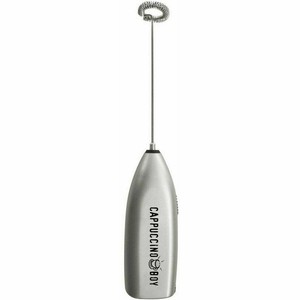 Electric Milk Frother Foamer Mixer Stainless Steel Coffee Latte Stirrer Handheld