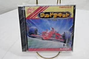 PC Engine Hucard World Circuit Japanese Import US SELLER NEW damage cellophane - Picture 1 of 9