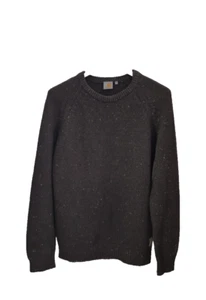 Carhartt Pullover Herren mittelgrün anglistisch Lammwollmischung Fischer Rundhalsausschnitt - Bild 1 von 10