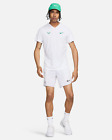 NEW Nike Men's Rafa Dri-FIT ADV Short-Sleeve Tennis Top Nadal  Medium FD5409-100