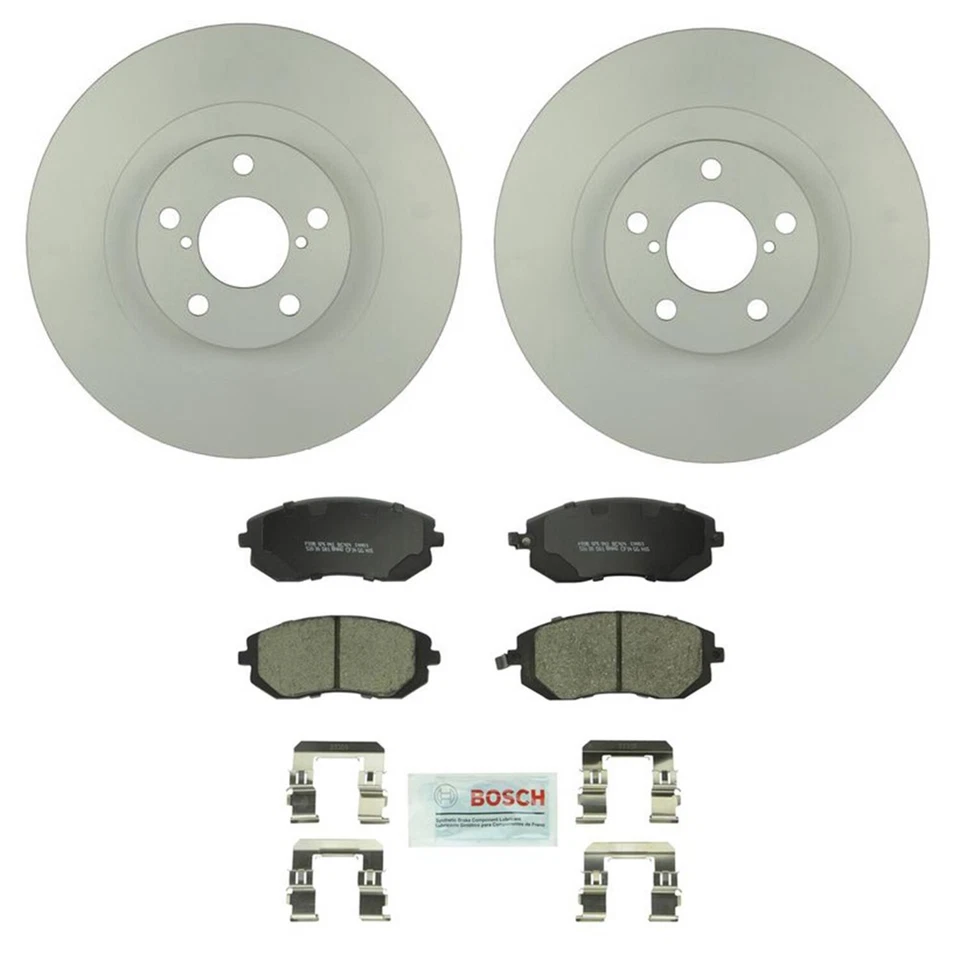 博世前通风制动套件 293 毫米圆盘转子和陶瓷垫适用于萨博斯巴鲁 — 第 1/1 张图片