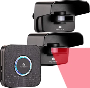 Mydome Wireless Driveway Alarm Sensor & Garden Sensor alarm | Home Security Kit,