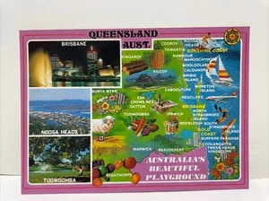 Australia's Beautiful Playground - Queensland Postcard - Picture 1 of 2