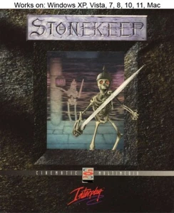 Stonekeep PC Mac Game 1995 Interplay Windows 10 11 - Picture 1 of 2