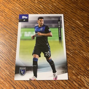 2021 Topps MLS #89 Andres Rios San Jose Quakes