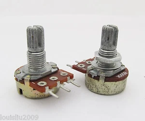 10 piezas Potenciómetro B500K 500K Potenciómetro Control de Tono Eje 15mm S - Imagen 1 de 3
