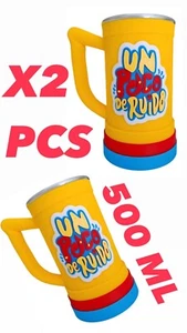 Un Poco De Ruido X2 Stück Chopp Jarra 500 ml Cerveza Fernet - Bild 1 von 6
