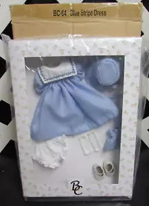 Berdine Creedy "Playful Little Girls" 13" Doll- Blue Stripe Dress - 2004 - NRFB - Picture 1 of 1