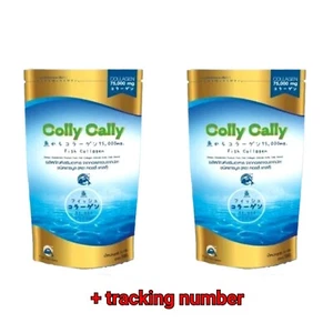2X Colly Cally FISH COLLAGEN Drink Anti Aging Whitening Smooth Skin Aura +Track - Picture 1 of 12