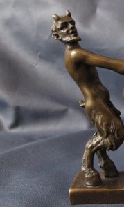Satyr Devil Bronze statue bronze erotic - Picture 1 of 5