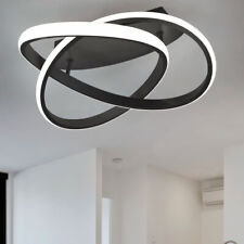 Luxus LED Decken Lampe Ring Wohn Zimmer Dielen Beleuchtung Flur Leuchte DIMMER