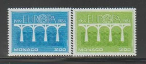 SELLOS DE MÓNACO 1984 EUROPA BRIDGES MNH - MONA176 - Imagen 1 de 1