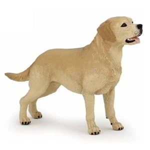 Figure Labrador Retriever Papo #54029 cani e gatti nuove con scatola lunghezza 3 1/2" - Foto 1 di 1